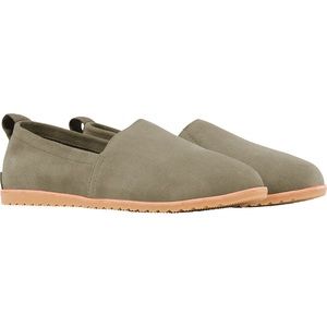 Sorel Ella Suede Slip on Flats - Sage Green
